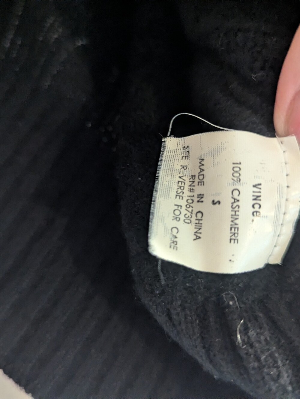 Vince Cashmere Full Zip Sweater - Picture 7 of 7